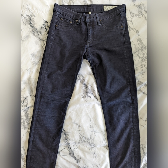 Rag and Bone Skinny Jeans Blue 27 - Picture 2 of 4
